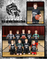 Loboes 5th&6th grade Boys Basketball Team photos 2019